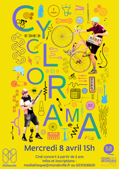 Ciné-concert Cyclorama le mercredi 8 avril à 15h. À partir de 5 ans. Inscriptions au 02 31 35 66 20