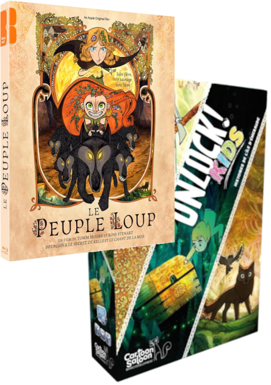 Pack : Le film Le Peuple Loup + Unlock ! Kids | Moore, Tomm (1977-....). Auteur