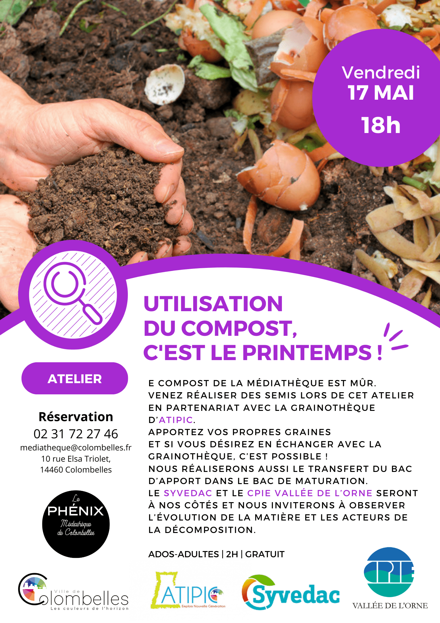 Affiche Utilisation du compost 17/05