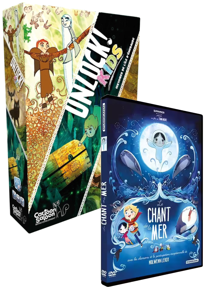 Pack : Le film Le Chant de la mer + Unlock ! Kids | Moore, Tomm (1977-....). Auteur