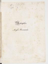 Antiquités anglo-normandes | Ducarel, Andrew Coltée (1713-1785)