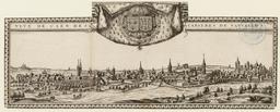 Veüe de Caen des carieres [sic] de Vaucelles | Bignon, François (1620?-16..)
