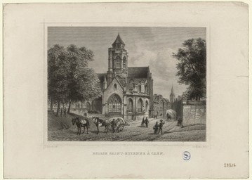Eglise Saint-Etienne à Caen | Terwen, Jan Aerts dit Jeannin de Teruenne (1511-1589)