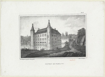 Chateau de Flers (Orne) | Dulomboy (18..-18.. ; lithographe)