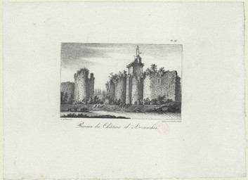 Ruines du Château d'Avranches | 
