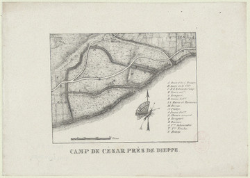 Camp de César près de Dieppe : Pl. 3 fig. 8 | Engelmann, Godefroy (1788-1839)