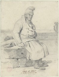 Loup de mer de la côte de Normandie | Monanteuil, Jean-Jacques-François (1785-1860)