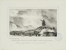 Tout çâ n vaut point mon doux Falaise... : on n'y voit point seulement un pommier dans ce pays de malheur ! | Charlet, Nicolas Toussaint (1792-1845)
