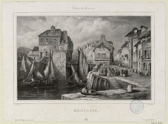 Honfleur | Lemercier, Charles-Nicolas (1797-1854)