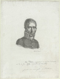 Mr Pattu ingénieur en chef du Calvados né le 12 fev 1772 mort le 15 mai 1839 : [portrait en buste] | Picard, Jean-François (1778-1837)