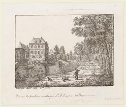 [Moulin de Montaigu à Caen] | Langlois, Joachim (1759-1830)