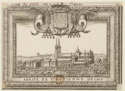 Abbaye de St Estienne de Caen | Bignon, François (1620?-16..)