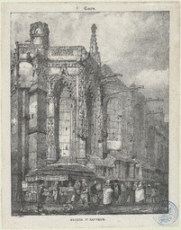 Caen : église St Sauveur | Bonington, Richard Parkes (1802-1828)