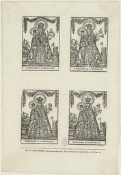 Notre-Dame de la Délivrande : [4 images identiques à la feuille] | Picard, Alphonse (1806-1835)