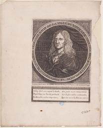 Pierre Corneille de l'Académie francoise natif de la ville de Rouen le 6 juin 1606 mort à Paris en 1684 âgé de 78 | Vallet, Guillaume (1632-1704)