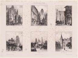 Six petites vues de Rouen | Deroy, Emile (1820-1848)