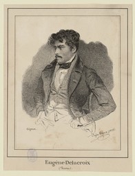 Eugène Delacroix (peintre) | Leroux, Eugène (1807-1863)