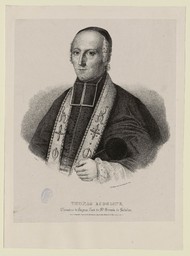 Thomas Eudeline, chanoine de Bayeux, curé de St Gervais de Falaise, né à Campeaux (Calvados) le 26 janvier 1789, décédé à Falaise le 6 mai 1839 | Guillard, Alfred (1810-1880)