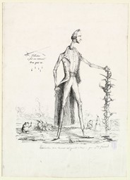 [Caricature de Mr. Massot Av[oca]t Général à Caen] [image fixe] | Gérard, Gustave (18..-18..)