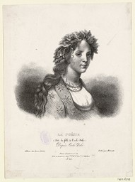 La poésie : (Dite la fille de Carlo Dolci) | Ducarme - 19e siècle