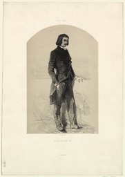 Mélingue : acteur et statuaire | Gavarni (1804-1866)