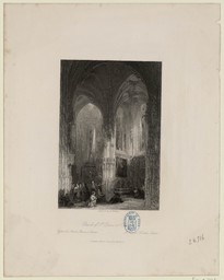 Church of St Pierre at Caen : église Saint-Pierre à Caen | Roberts, David (1796-1864)