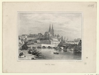 Saint Lo, (Manche) | Levavasseur, Pierre Désiré (1810-1872)