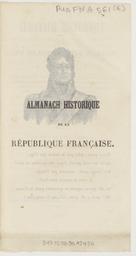 Almanach historique de la République Française | 