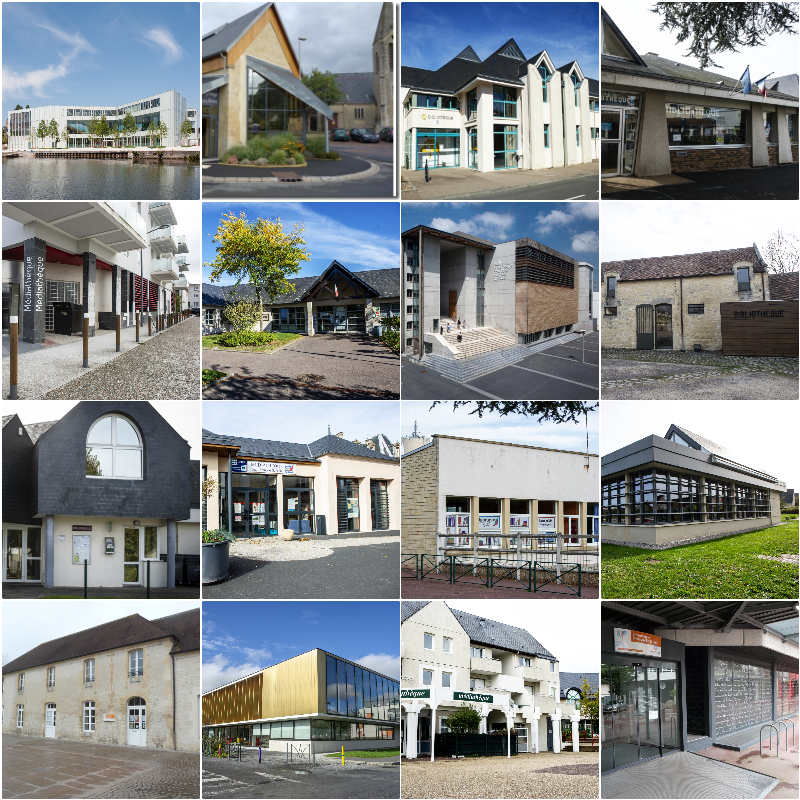 Réseau des bibliothèques de Caen la mer