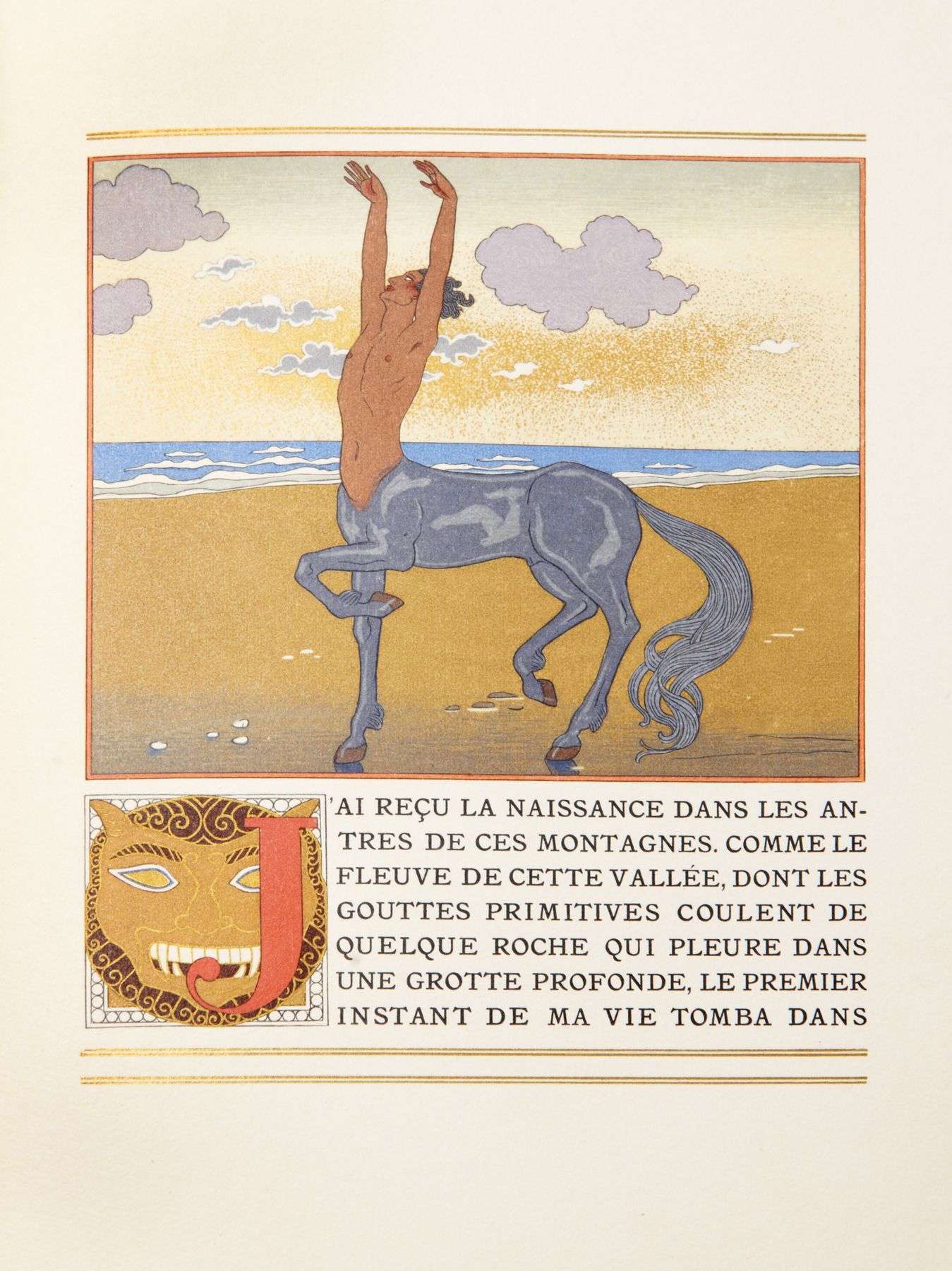 Guérin, Maurice de, Poèmes en prose, 1928 - RES C 449