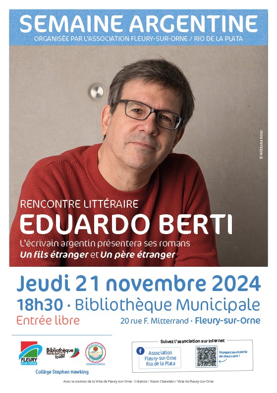 Rencontre littéraire avec Eduardo Berti | 