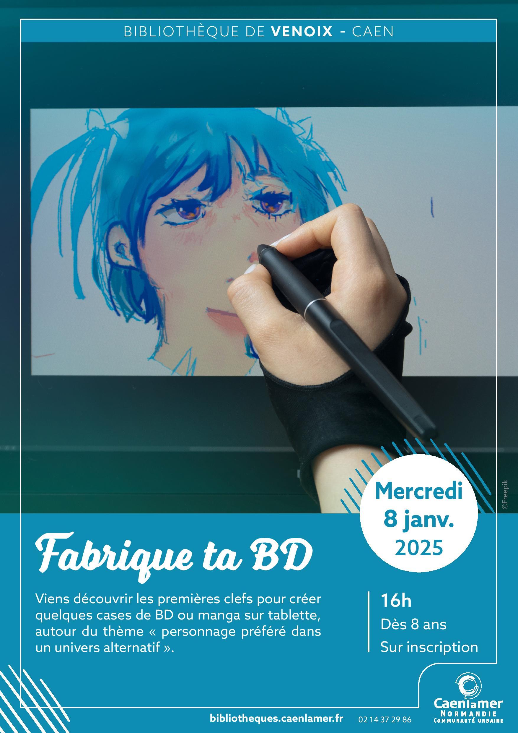 Atelier numérique : fabrique ta BD | 