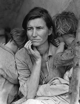 Migrant Mother, Dorothea Lange, 1936.