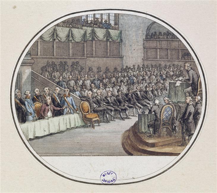Anonyme - Louis XVI à la Convention, novembre 1792- Photo (C) RMN-Grand Palais / Agence Bulloz
