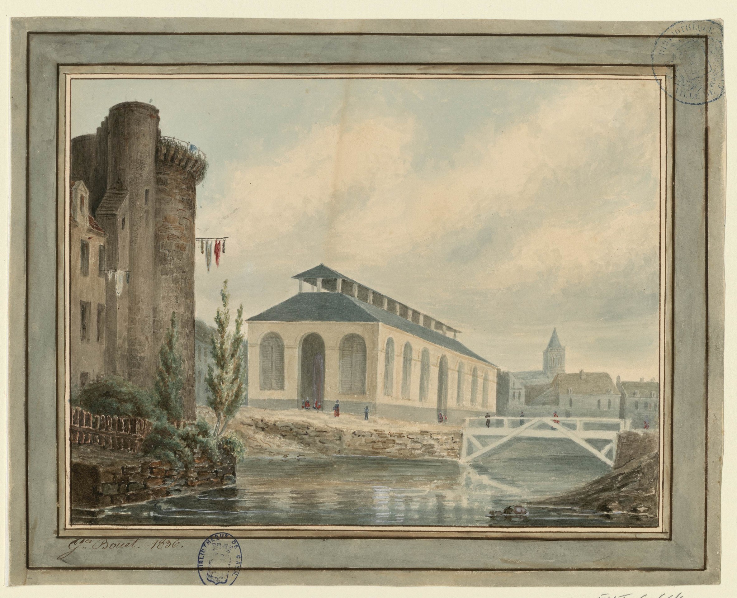 Nouvelle poissonnerie à Caen - FNI C 664