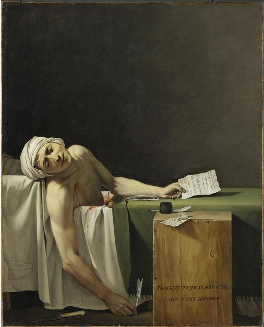 Marat assassiné David Jacques Louis (1748-1825)